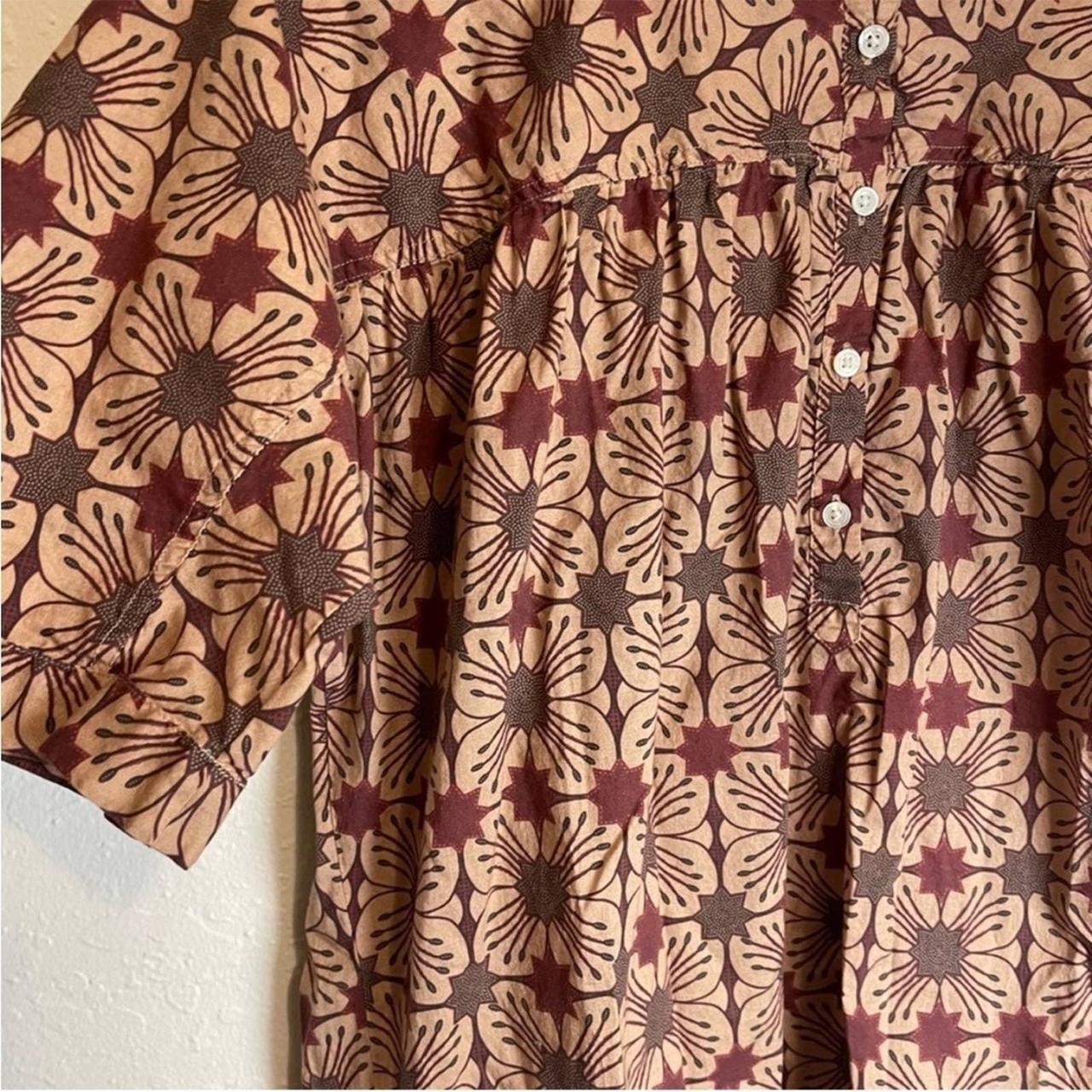 Chloé Stora Women's Brown and Tan Blouse (5)