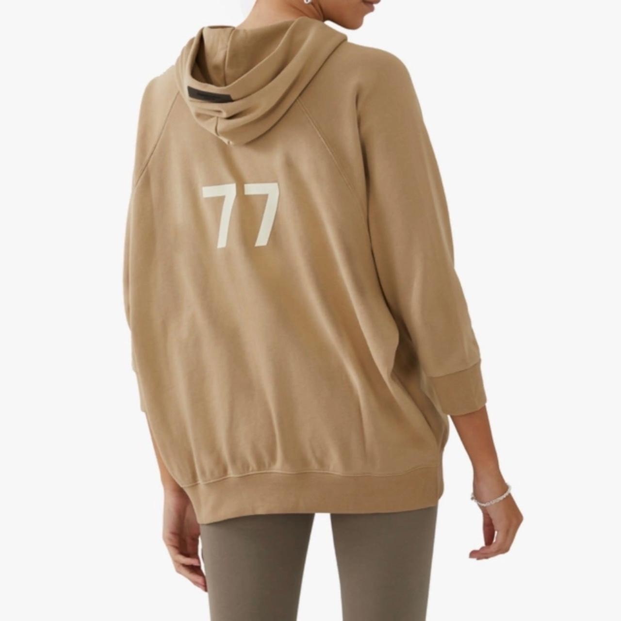 Fear of God Essentials buy Women's 3/4 Sleeve Hoodie Oak