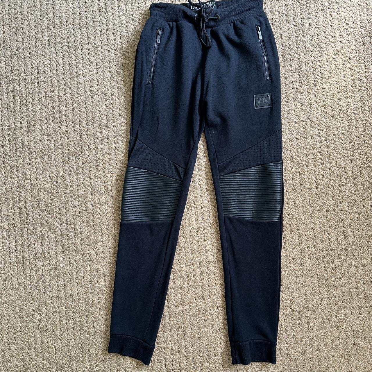 Supply and demand black joggers online