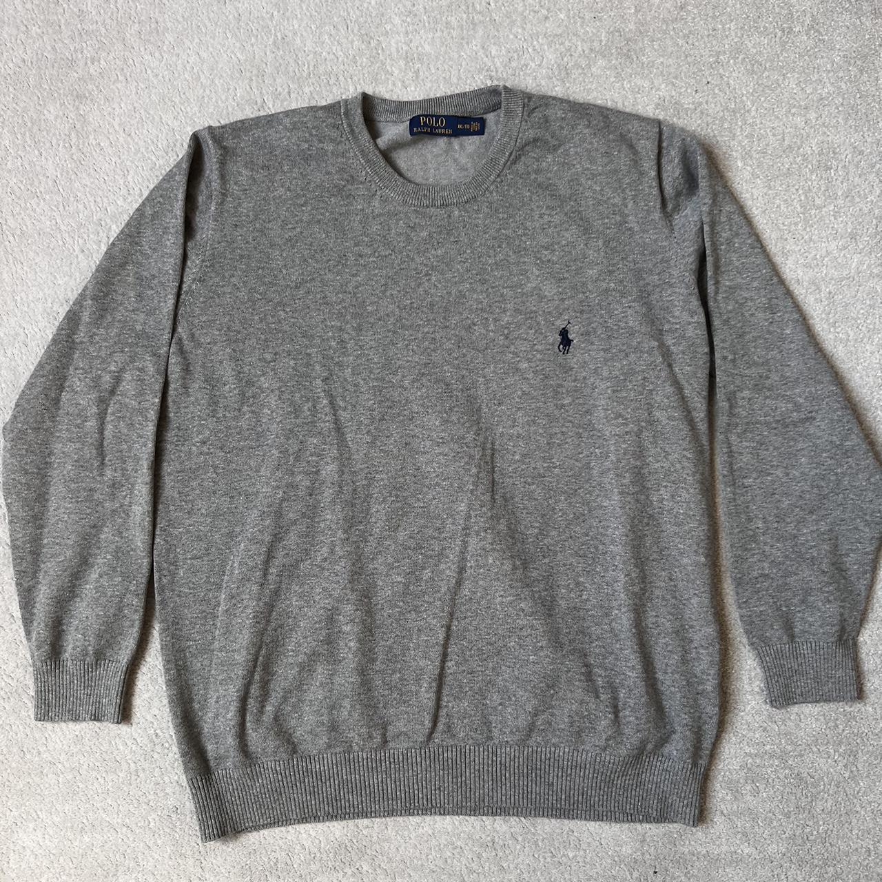 Ralph Lauren Grey Cotton Sweatshirt