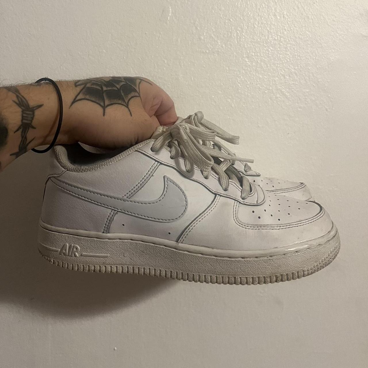 Nike Air Force 1 original from 2001. Size 9 with - Depop