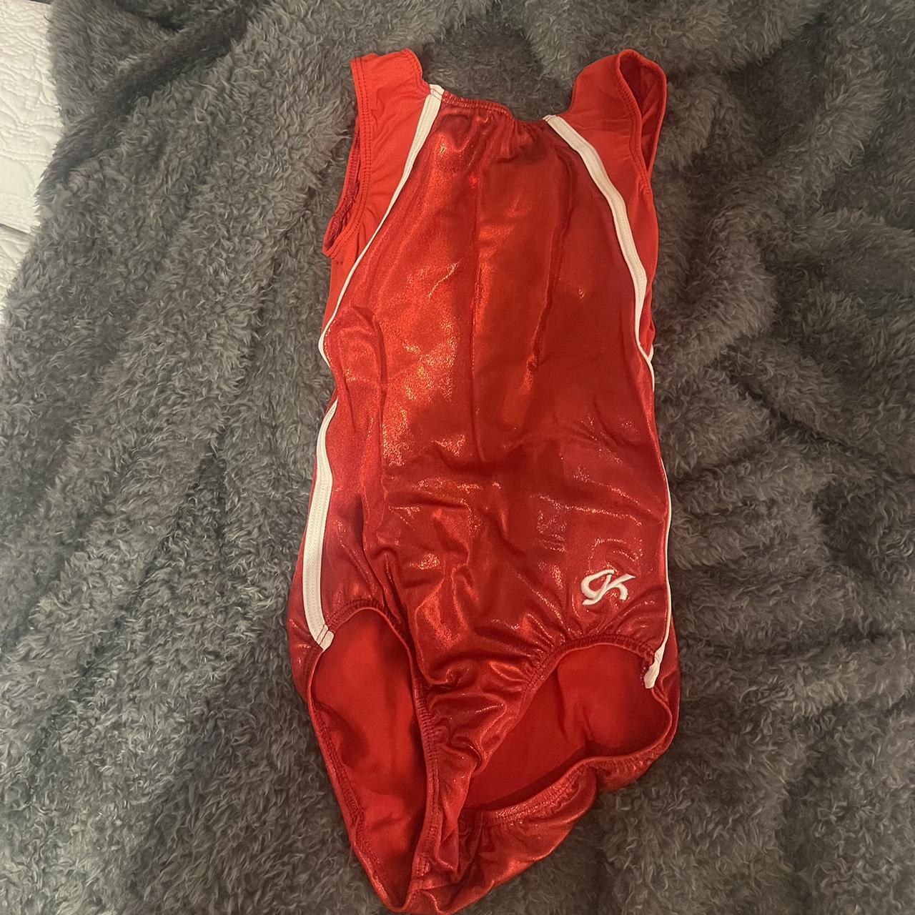 GK ELITE gymnastics leotard size small (34) - Depop