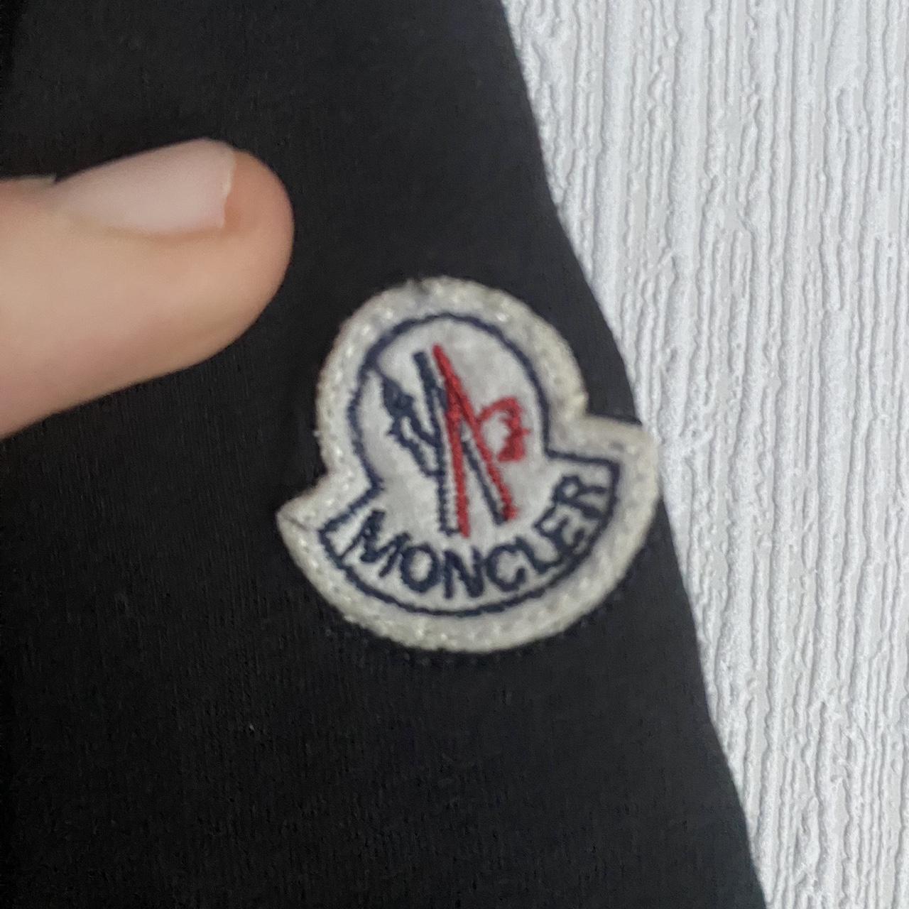 MONCLER T SHIRT SICK CONDITION Size L would fit... - Depop