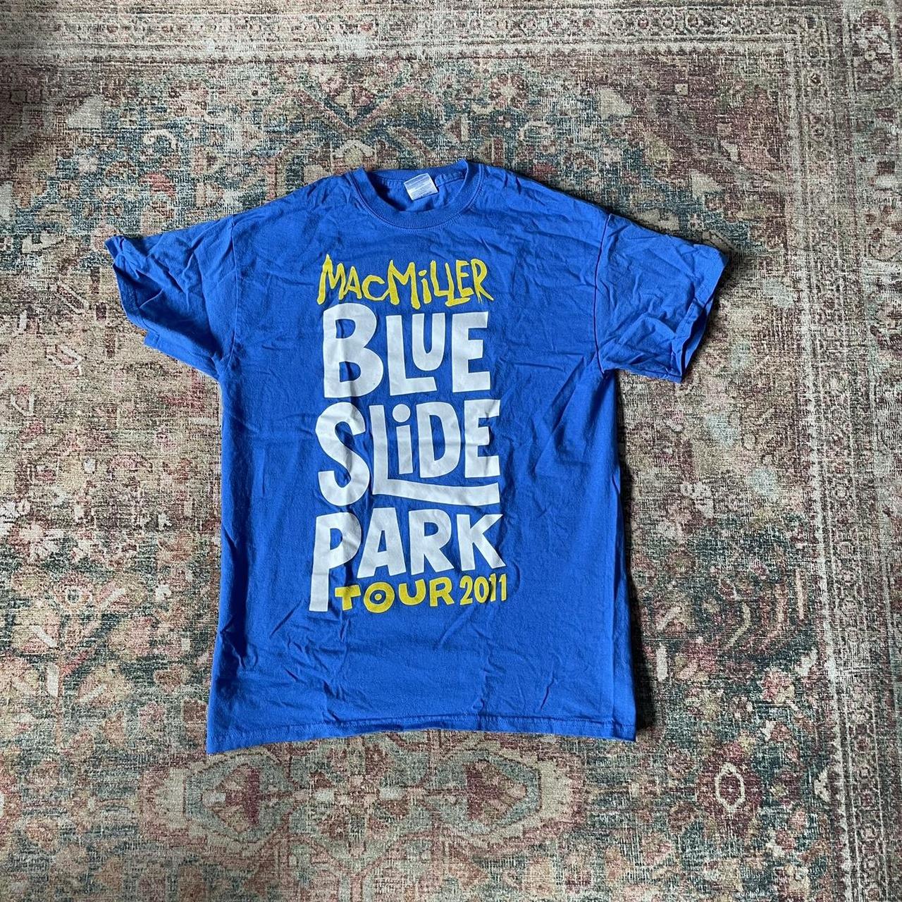Rare Mac Miller Blue Slide Park Tour 2011 Official - Depop