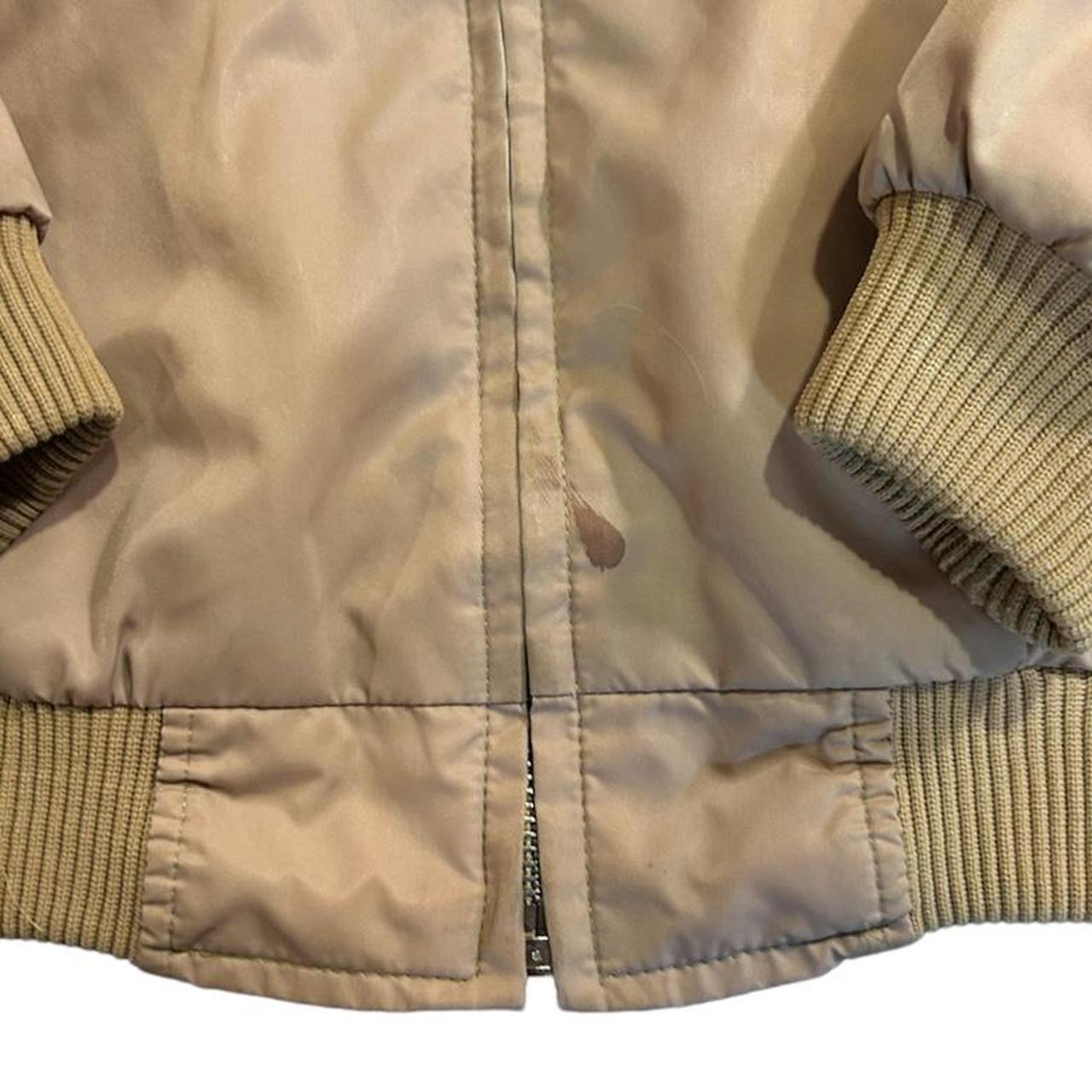 Sears Men's Cream and Brown Jacket (2)