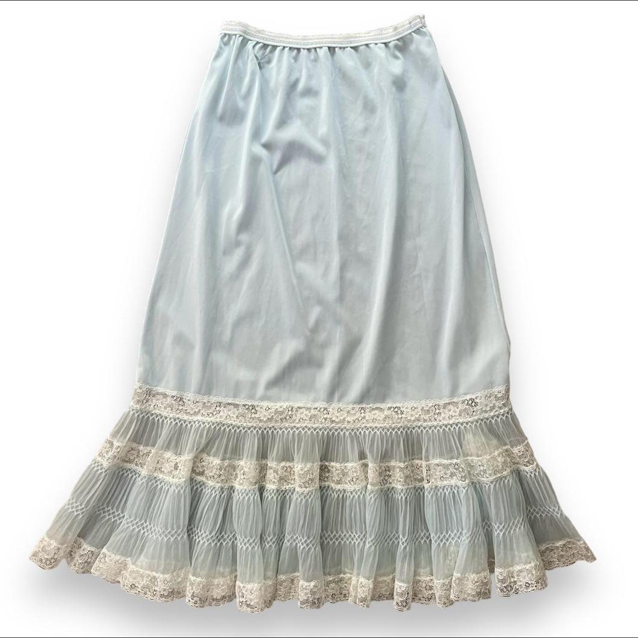 Henson Women's Blue and White Skirt (2)
