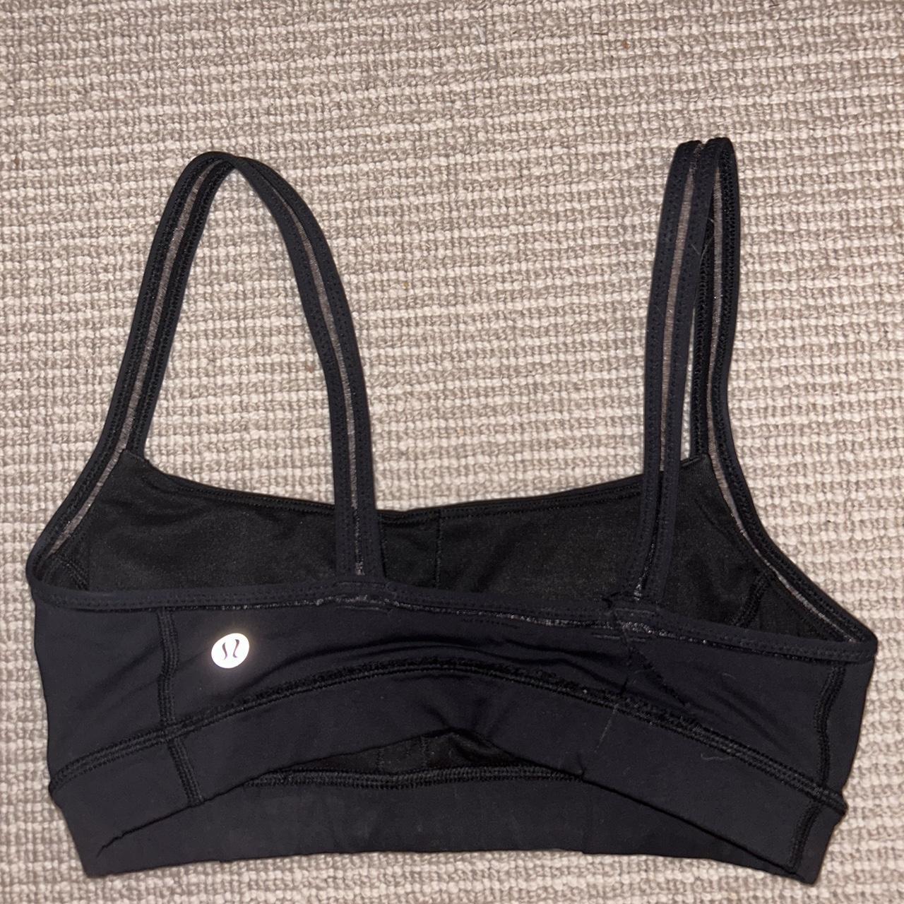 lululemon sports bra. size unknown but fits a size... Depop