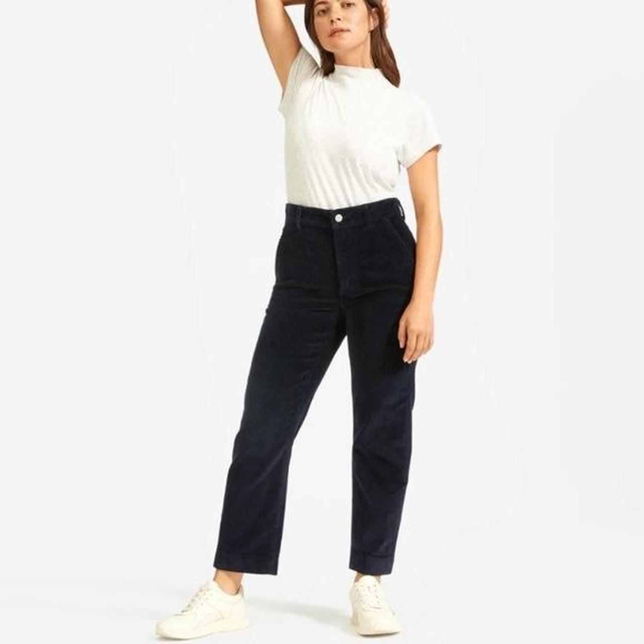 Everlane corduroy 2025 straight leg crop