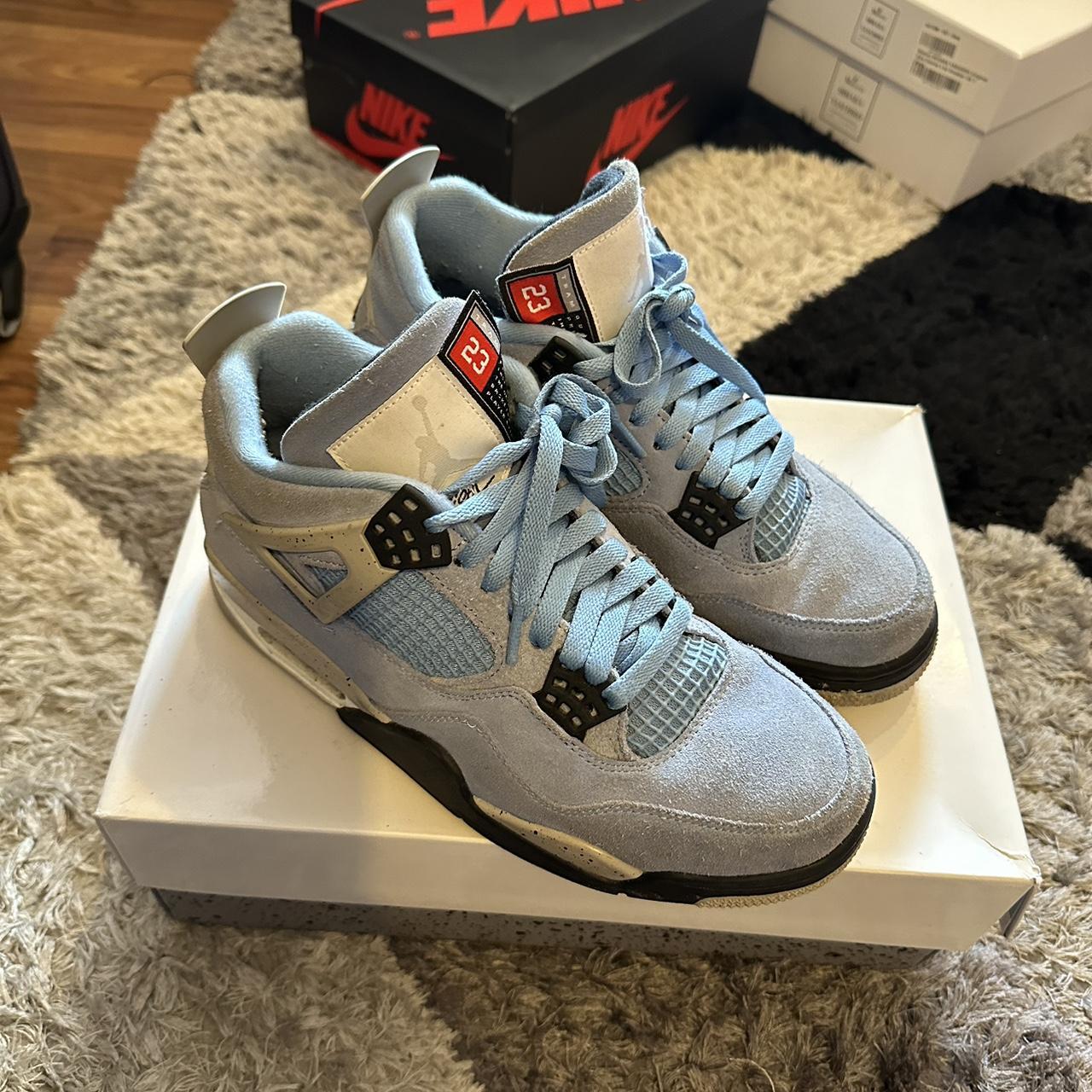 jd sports university blue jordan 4