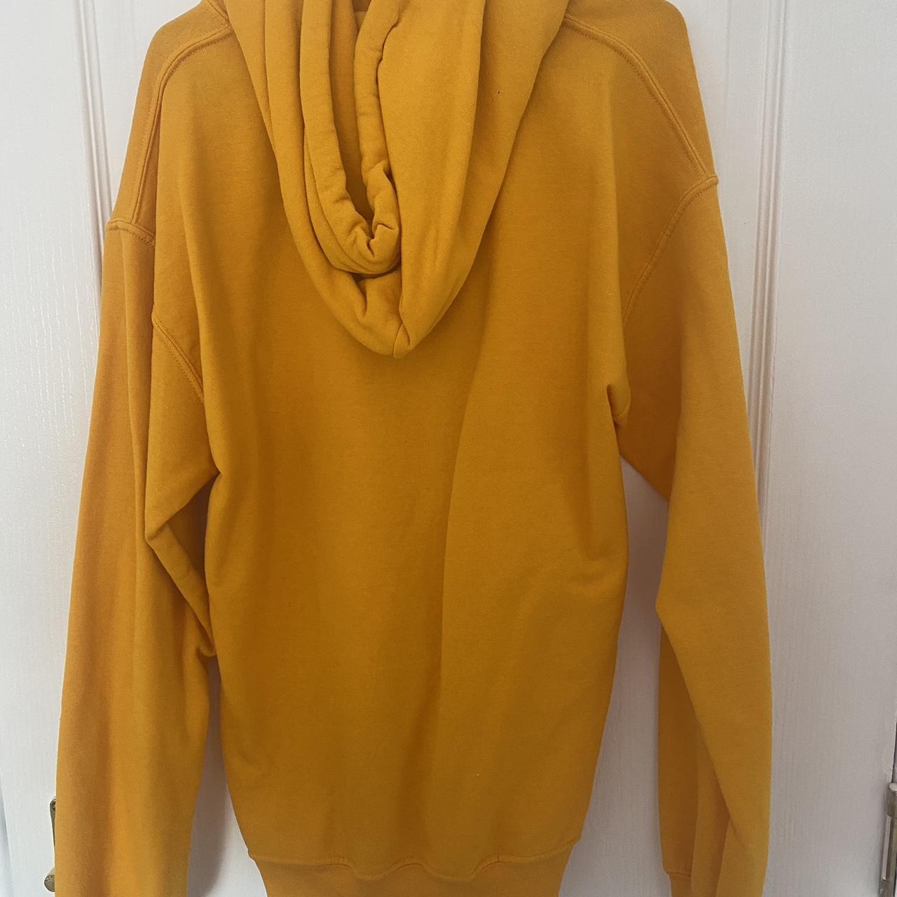 Goose and Gander mustard hoodie Depop