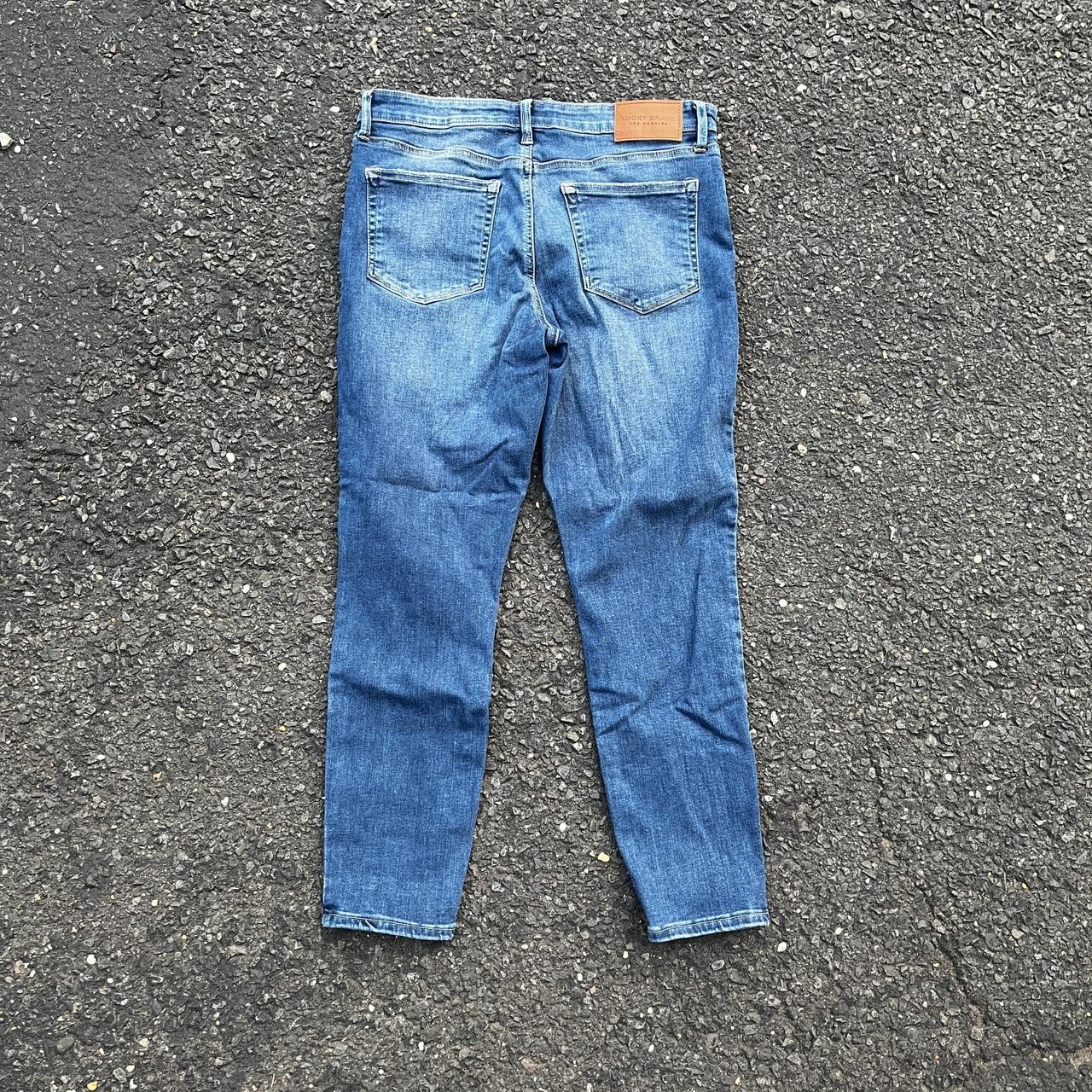 Lucky Brand Jeans Los Angeles Blue 36x34 412 - Depop