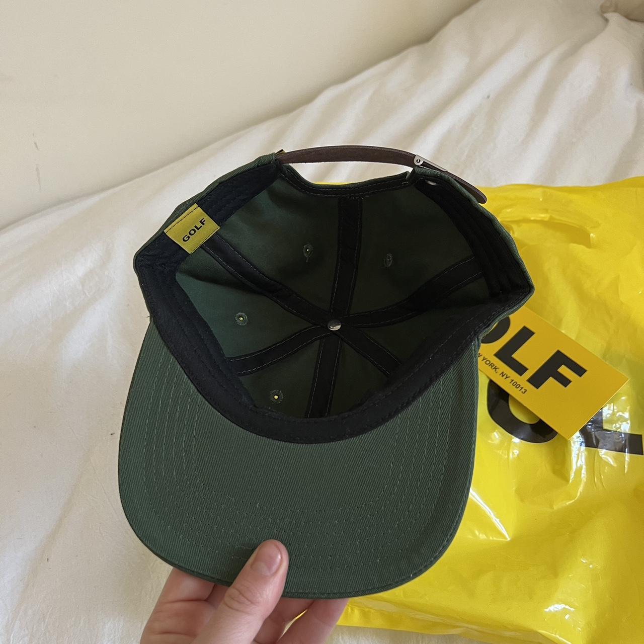 Golf Wang Men's Green Hat Depop