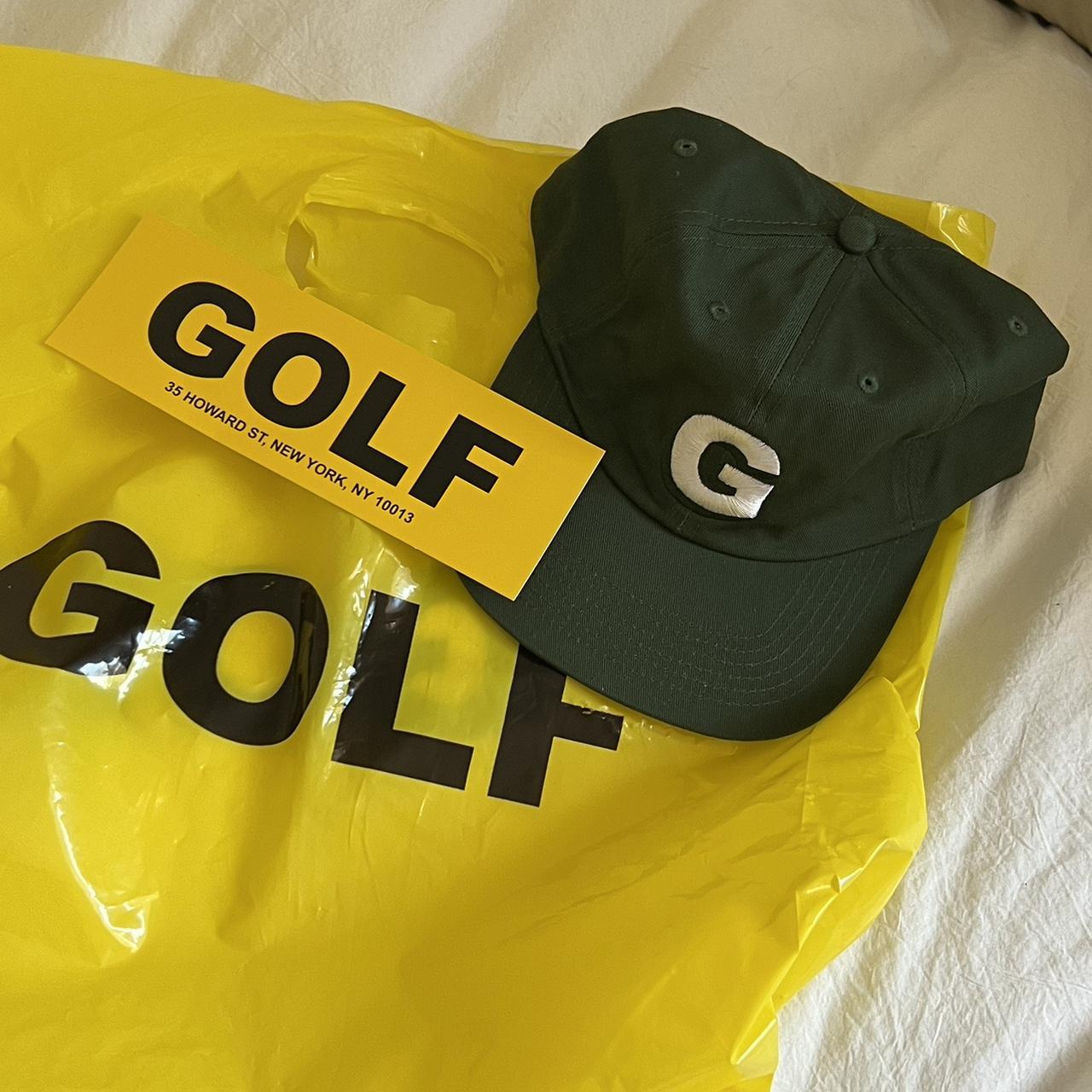Golf Wang Men's Green Hat Depop