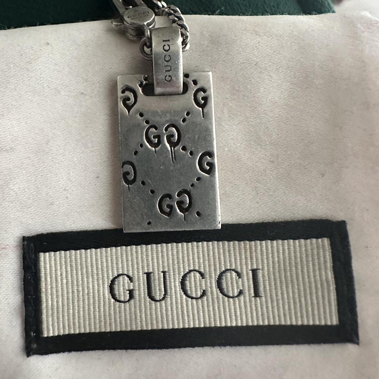 925 Sterling Silver GucciGhost Pendant Necklace | GUCCI® US