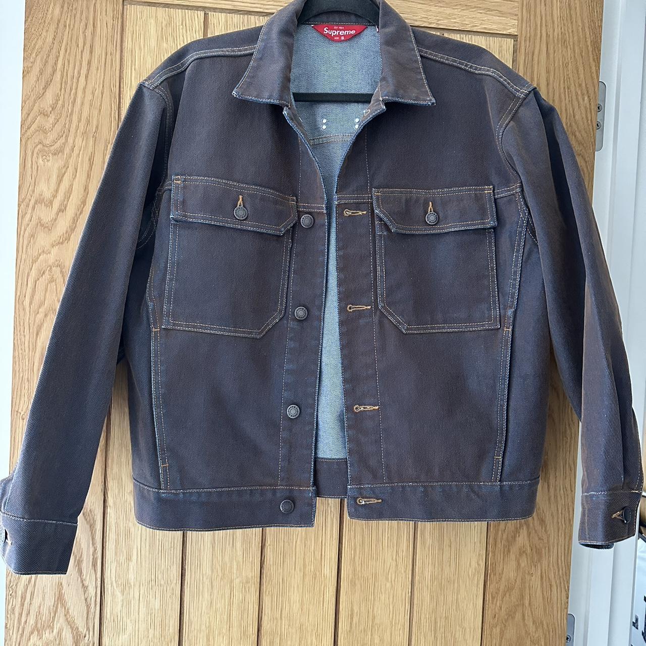 Supreme x Levi's Moleskin Trucker Jacket F/W... - Depop