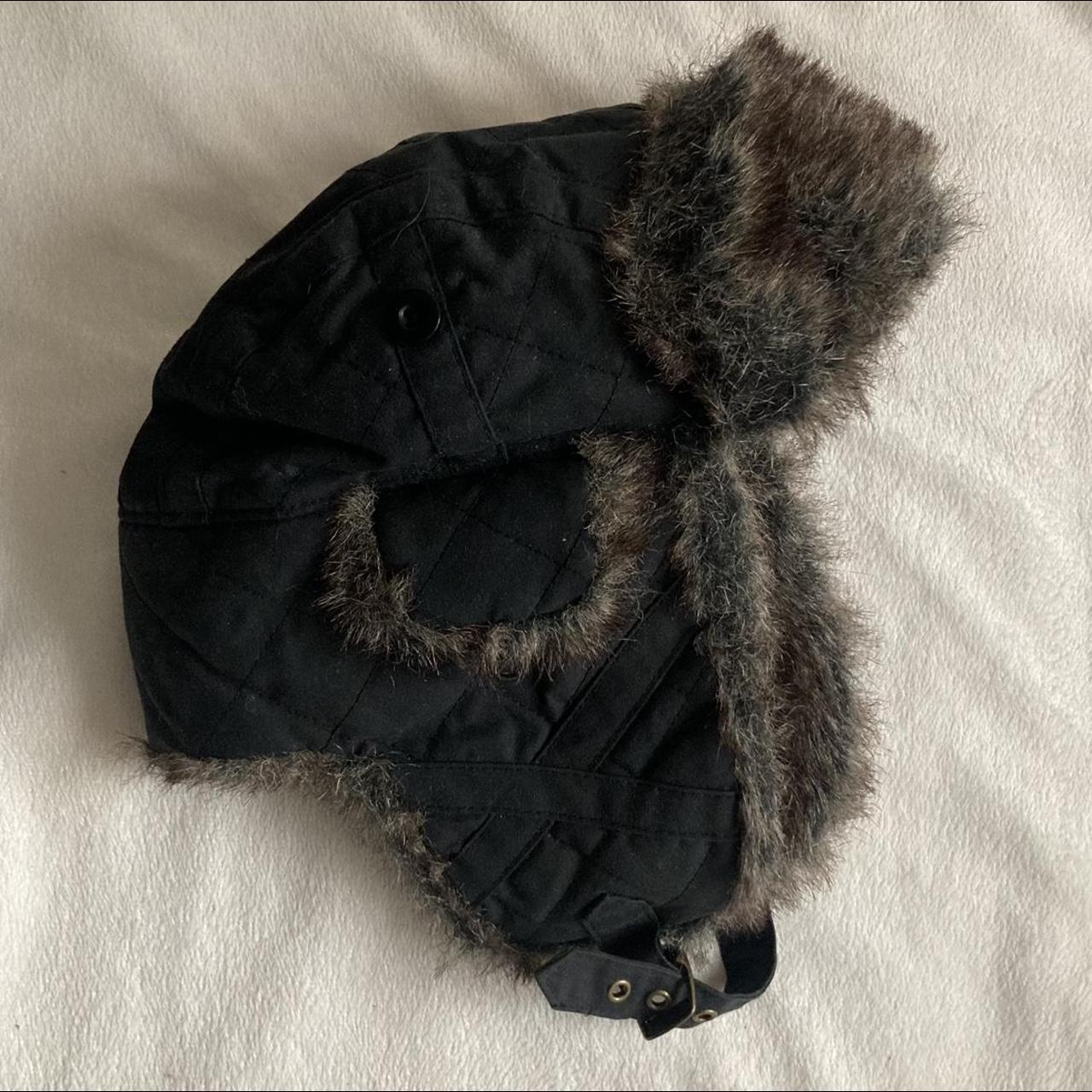 Barbour Men's Brown and Black Hat | Depop