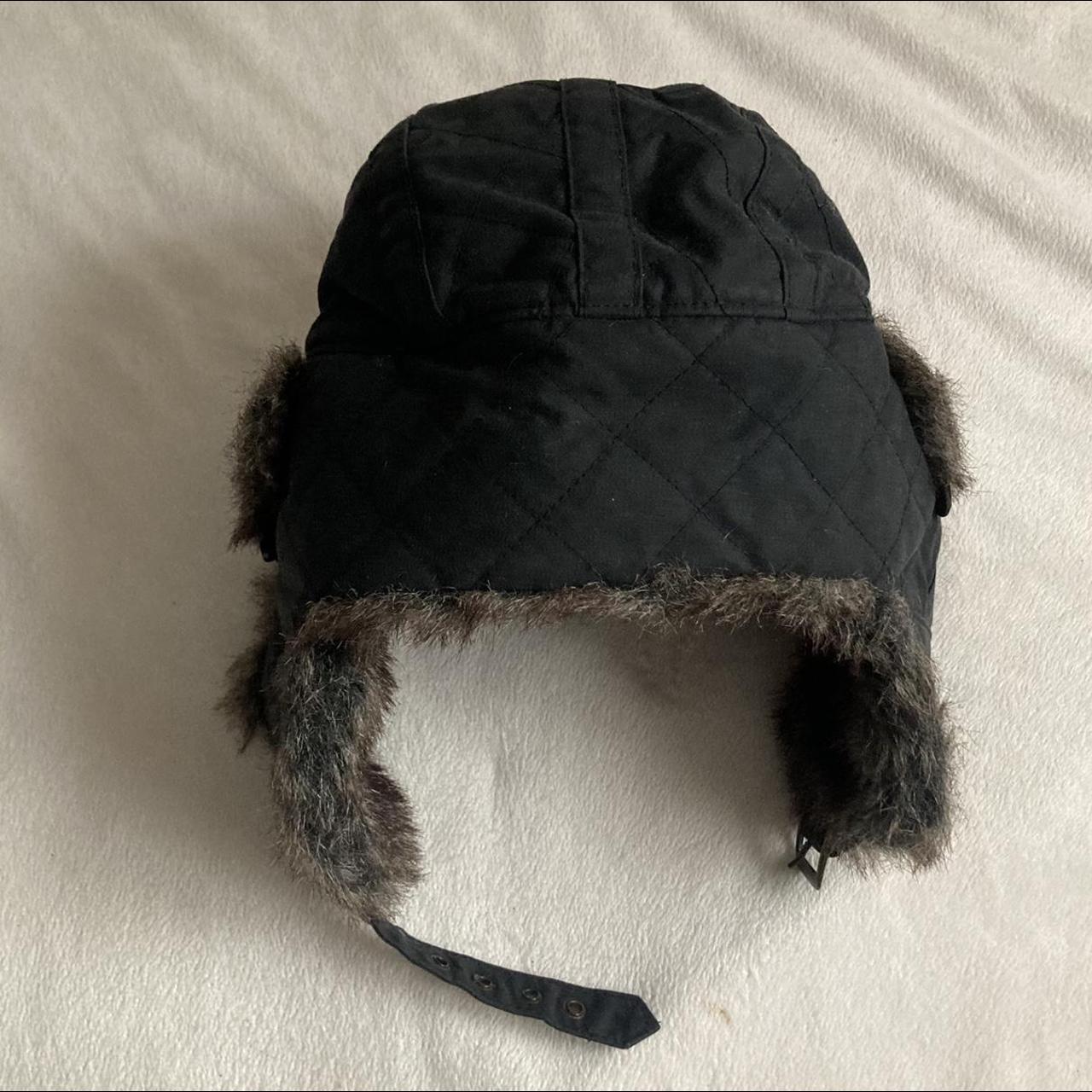 Barbour Men's Brown and Black Hat | Depop