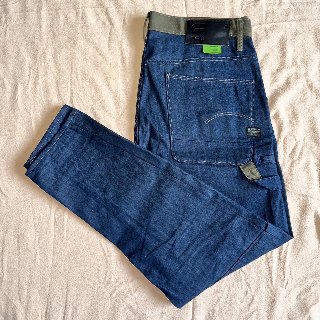 GStar Raw dark blue carpenter pants. Brand new, but... Depop