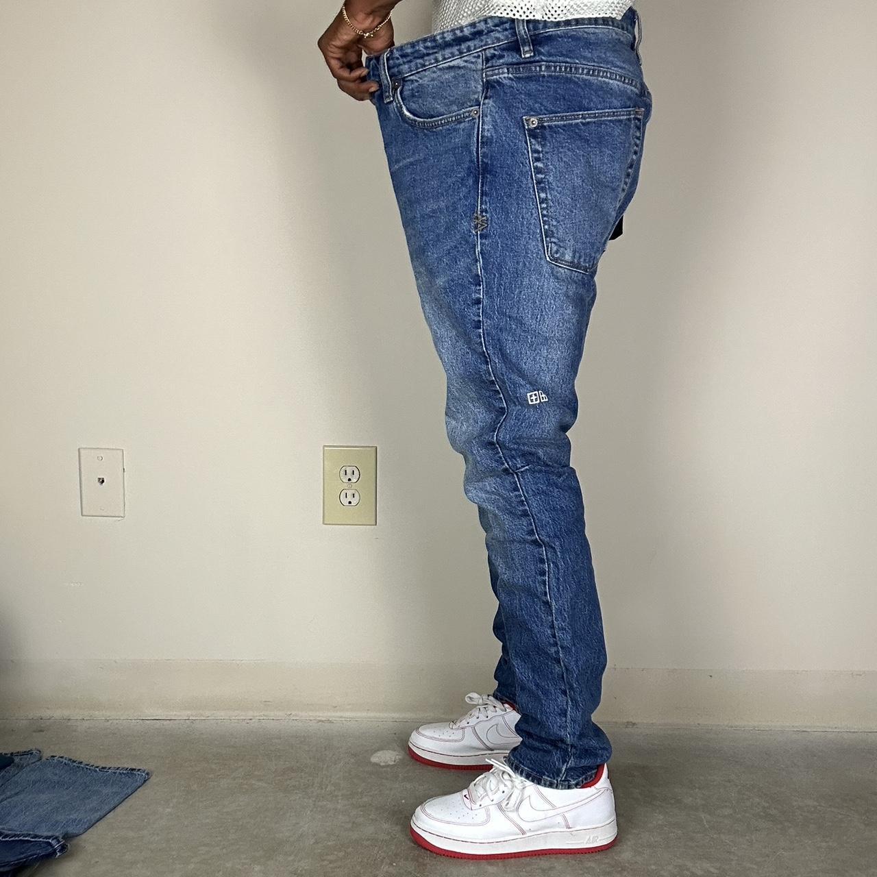 Buy Ksubi Chitch Krow Krushed | Men's Black Slim Fit Jeans