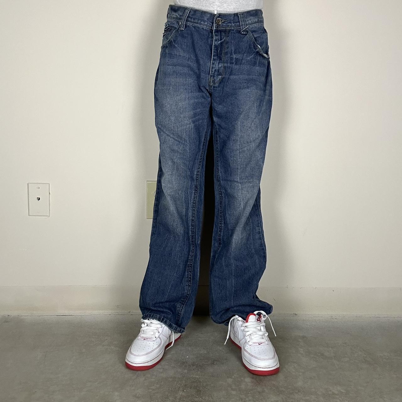90s enyce baggy black denim pants ジーンズ Vans - Check-5 Baggy Denim Black - Jeans | Nuclear Blast