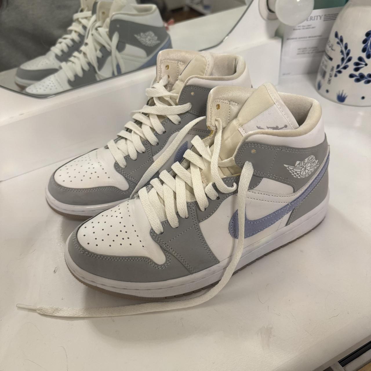 Nike 1’s, worn less than 10 times, have some scuffs... - Depop