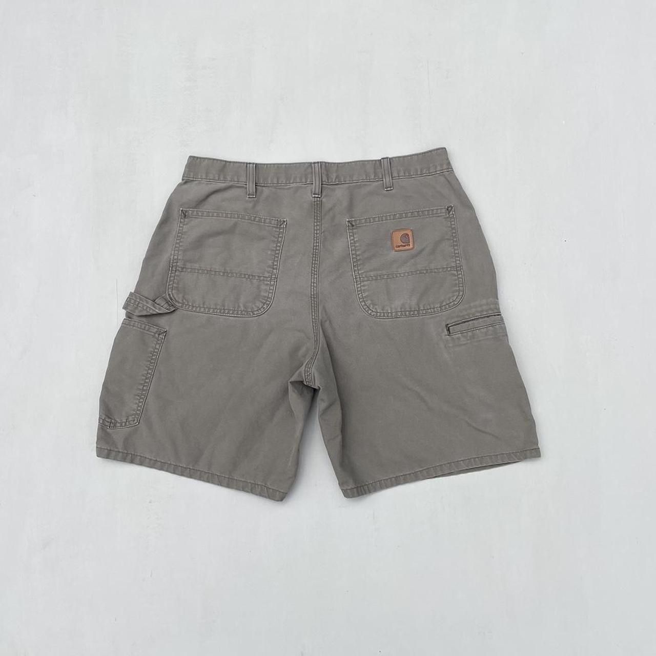 Carhartt Men's Tan and Brown Shorts | Depop