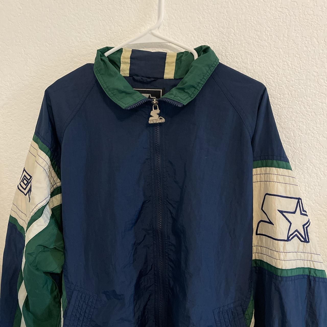 Starter Men's Jacket - Green - L