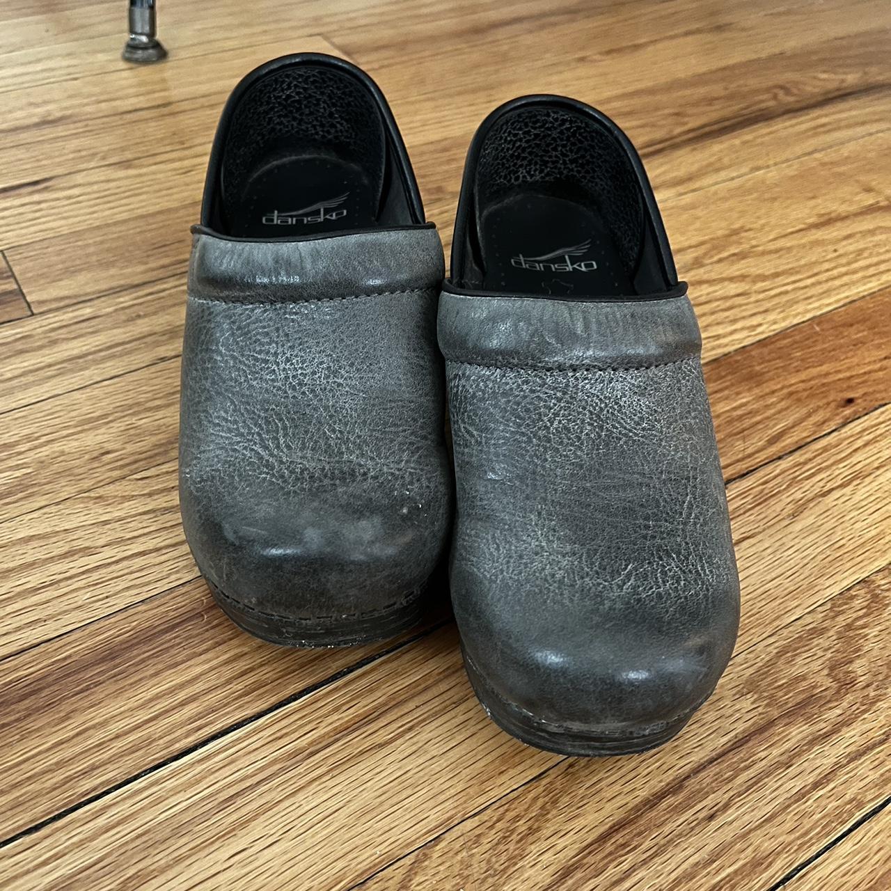 Charcoal Grey Dansko Clogs, Size US 6 PRICE IS... - Depop