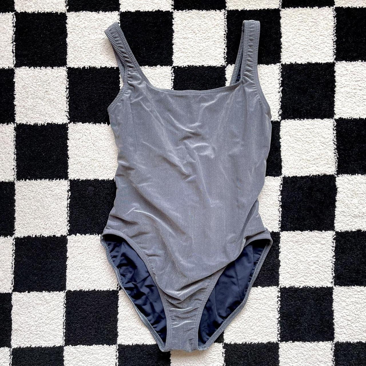 Silver bathing suit online