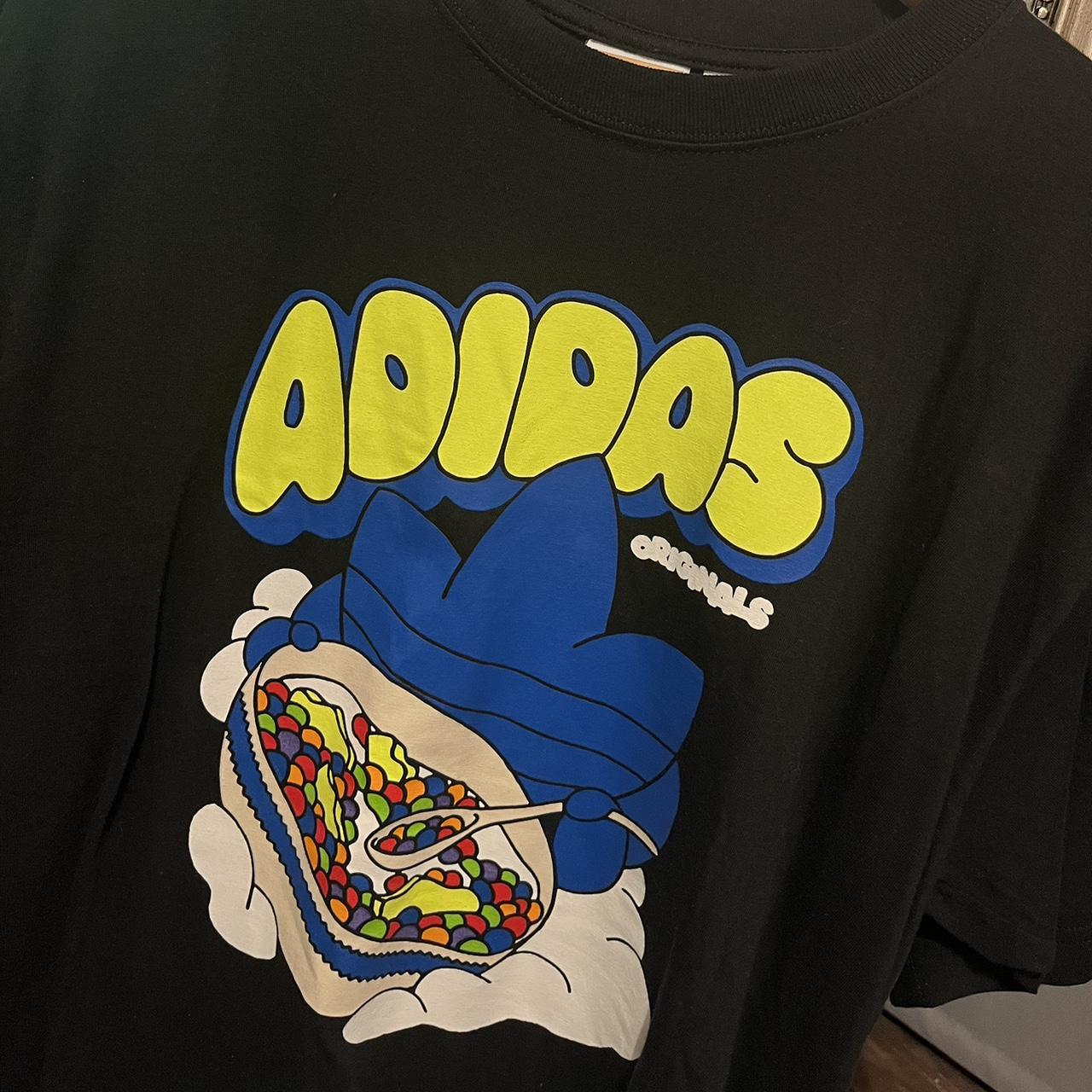 Adidas store cereal shirt