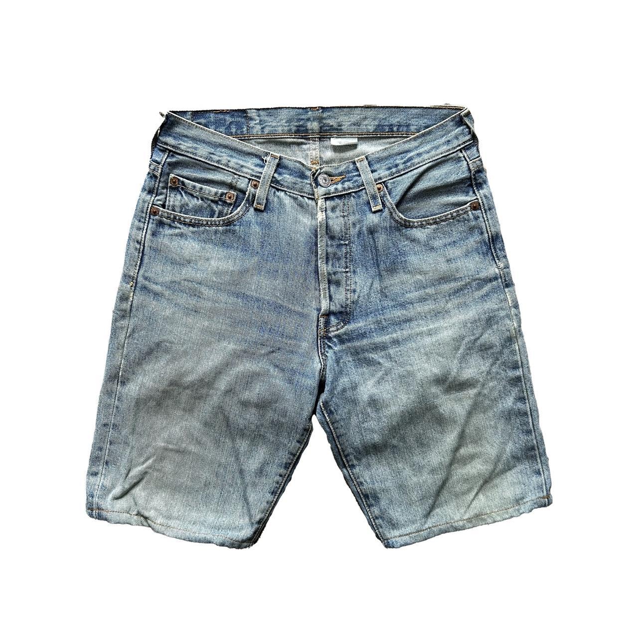 Levi's Men's Blue Shorts | Depop