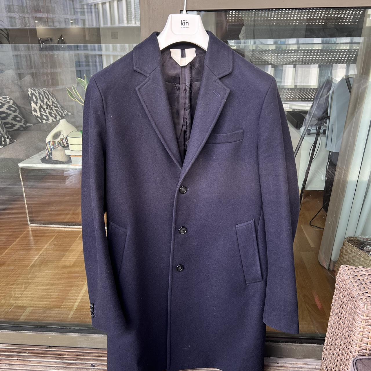 Arket x Menchi Tessuti colab navy wool long... - Depop