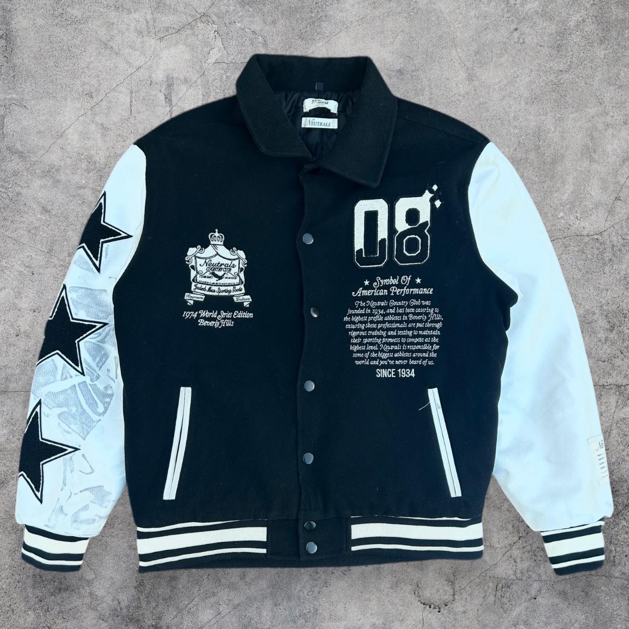 Jaded London ‘Neutrals’ Varsity Size Medium , Black...