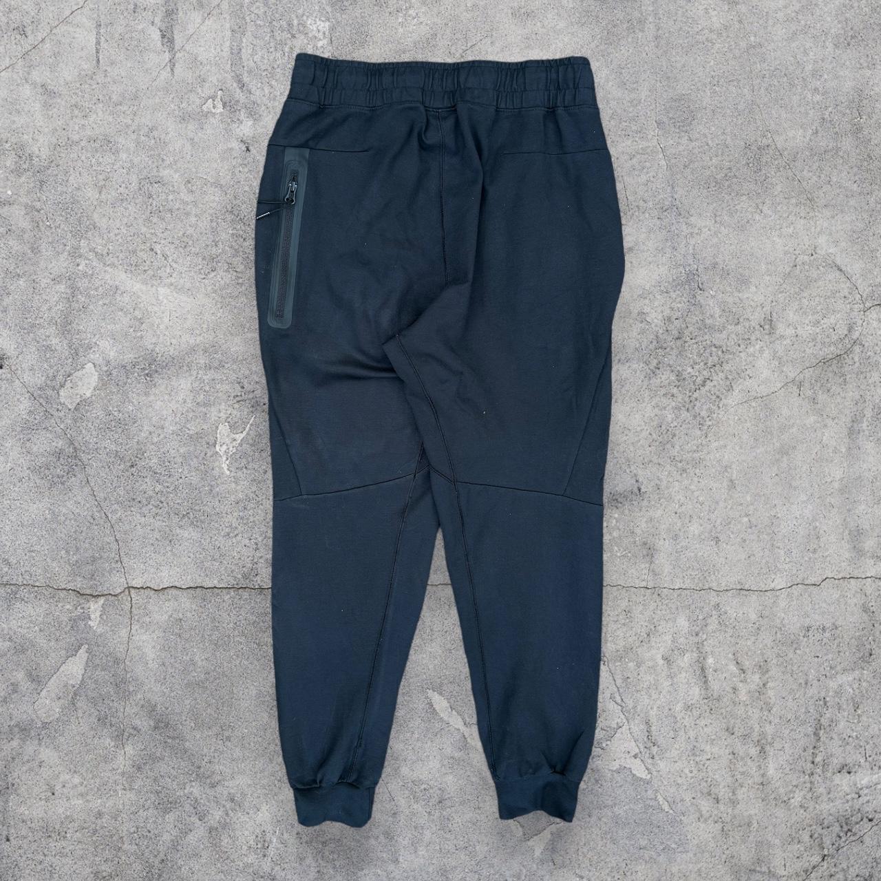 mens black tech fleece joggers