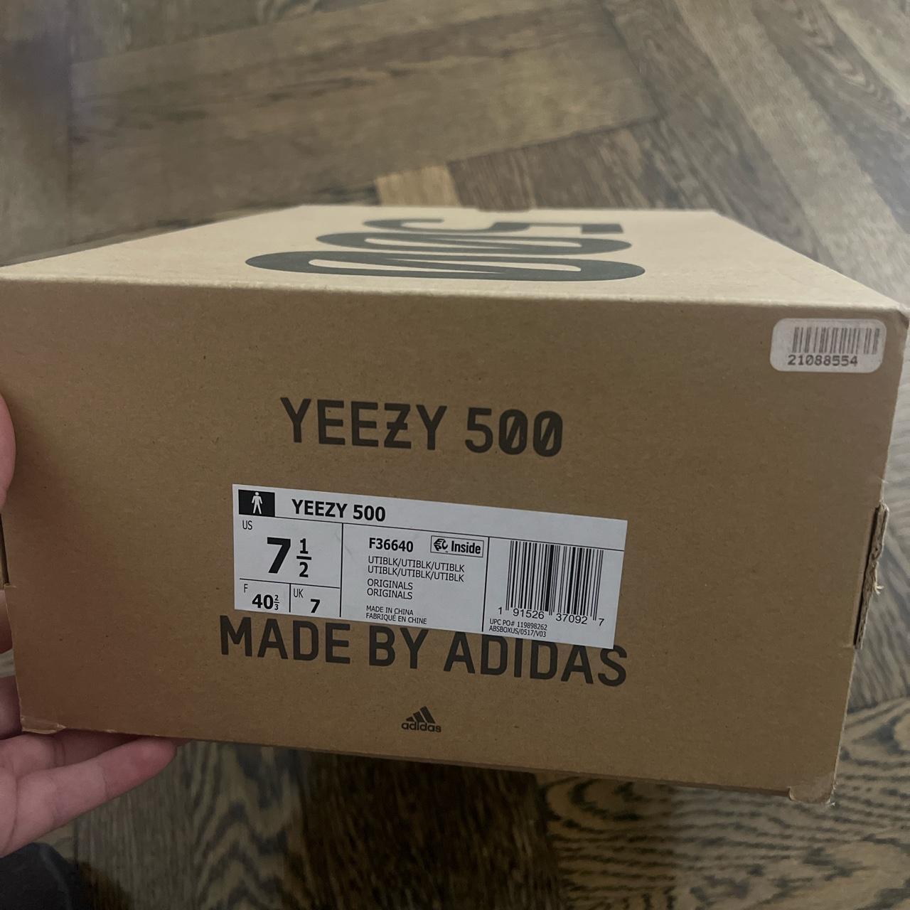 yeezy 500 black used