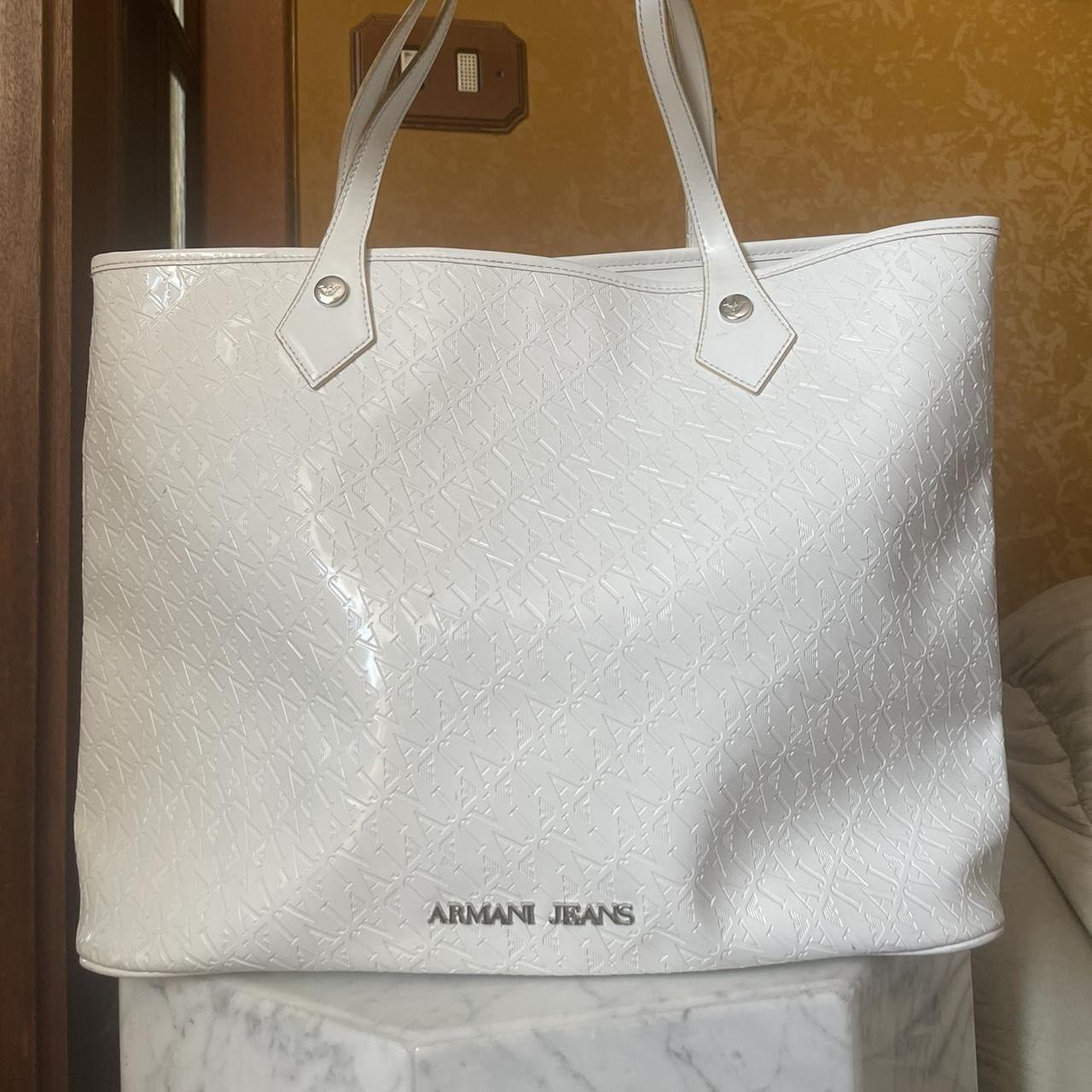 Armani jeans Borsa shopper a spalla Colore bianca