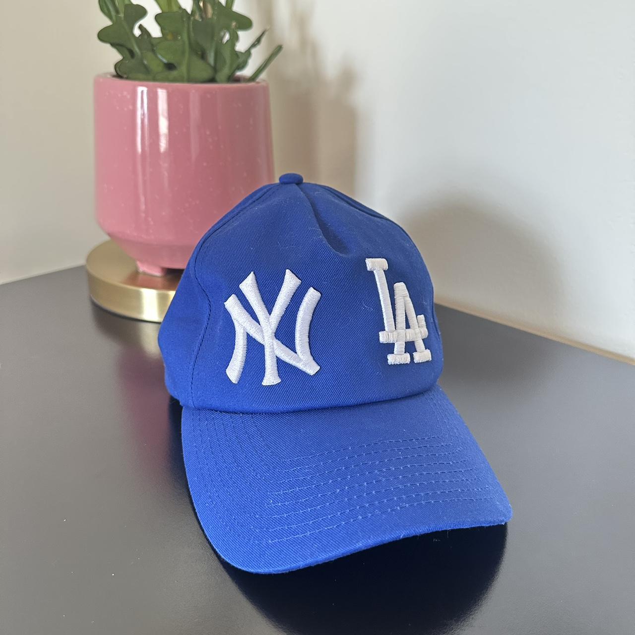 Holiday brand NY LA cap in royal blue. Worn 1 time.... - Depop