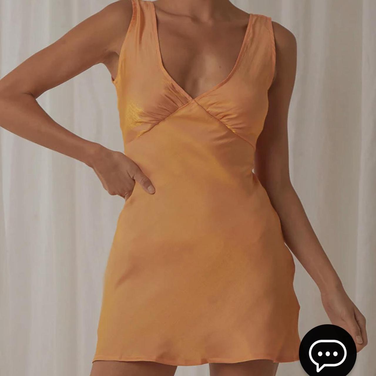 Peppermayo Women's Orange and Gold Dress (2)