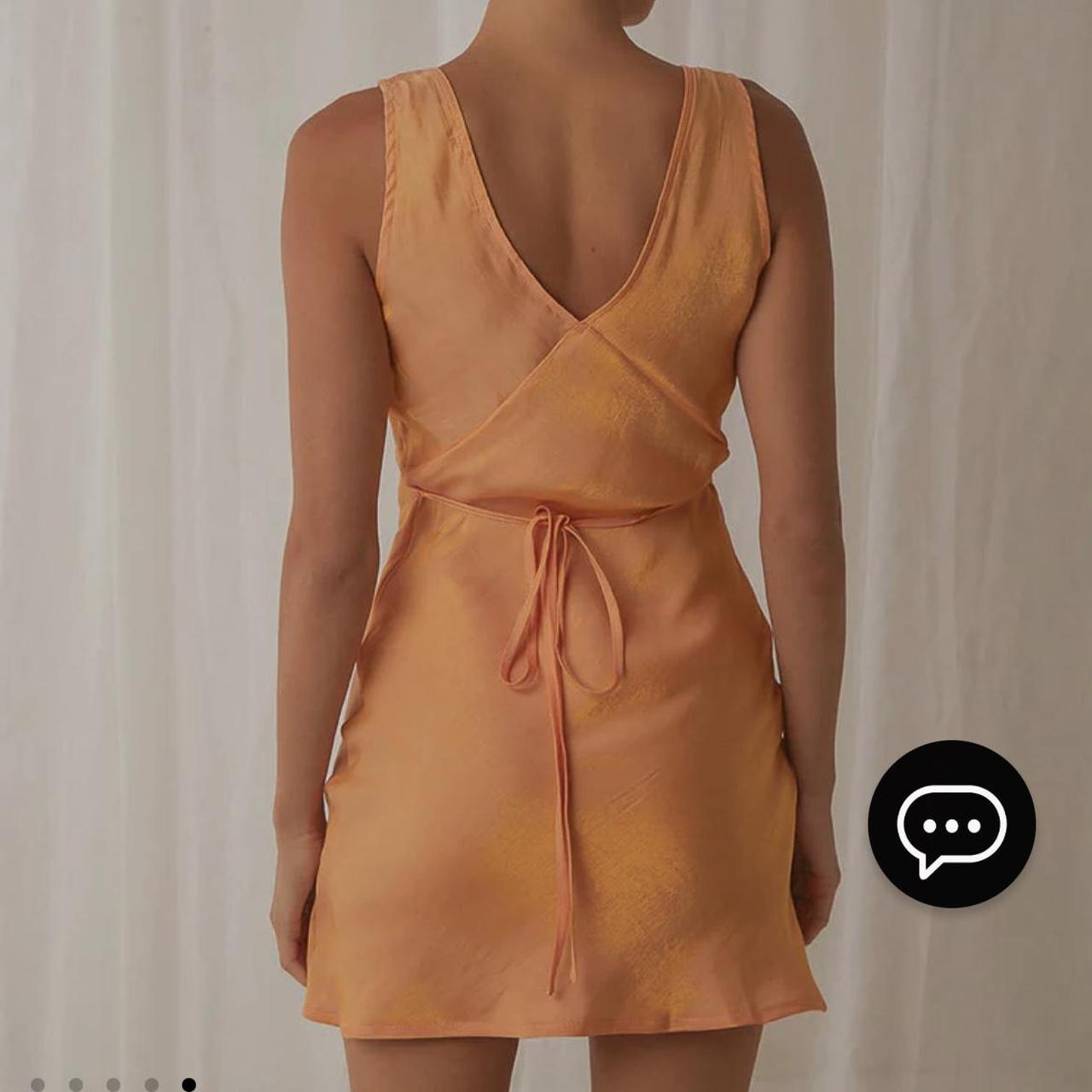 Peppermayo Women's Orange and Gold Dress (3)
