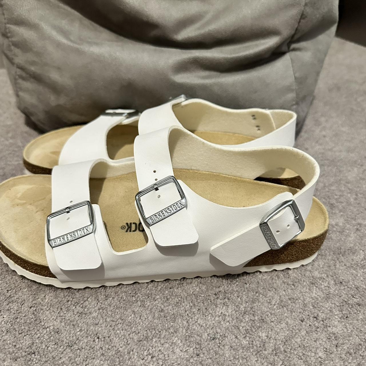 Birkenstock Milano Worn once Size 44 so like a. Depop