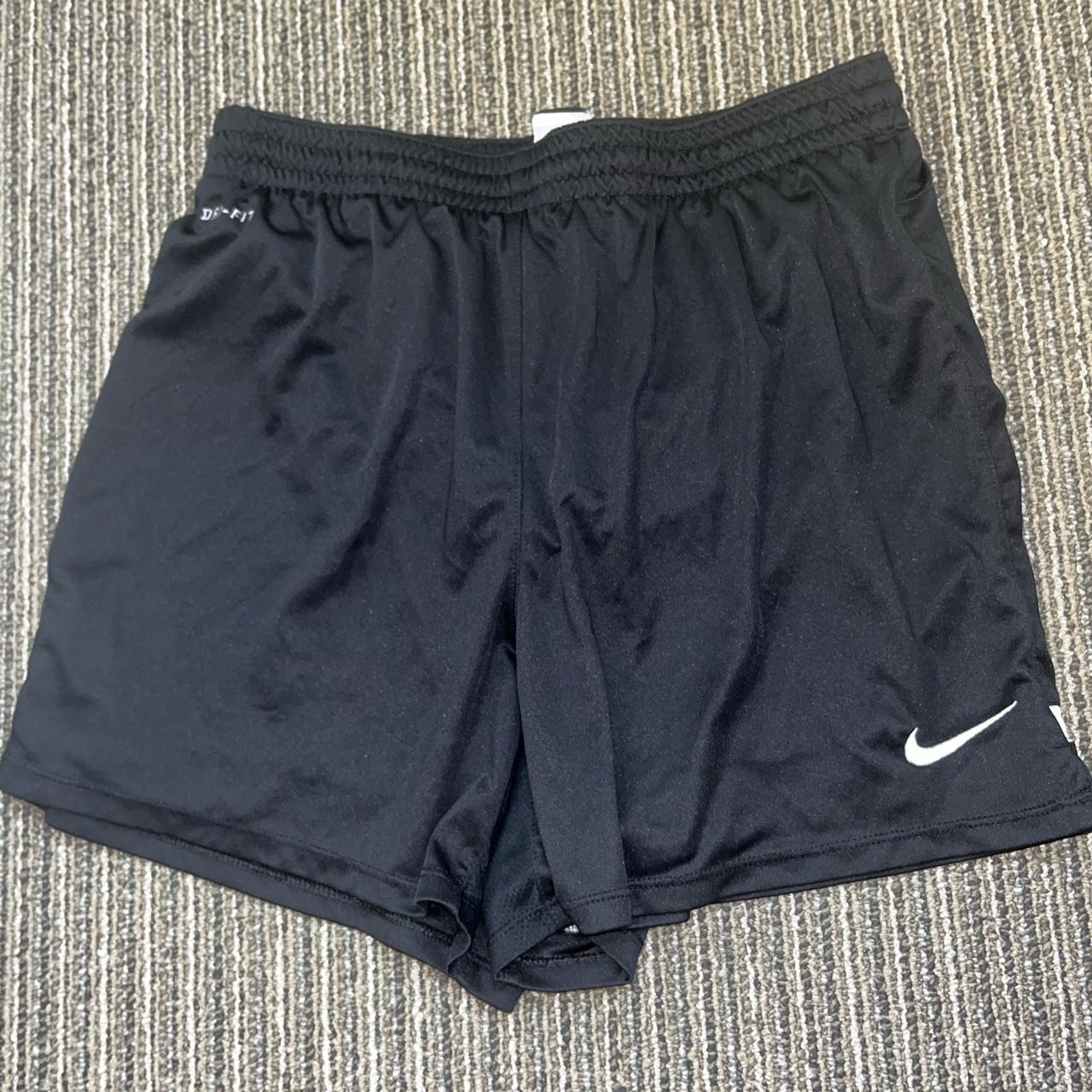Nike soccer shorts with built in underwear #nike... - Depop