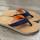 Hari mari men's blue and navy flipflops