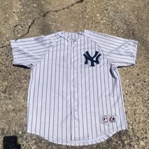 Red New York Yankees Jeter Jersey #sauceinthecity - Depop