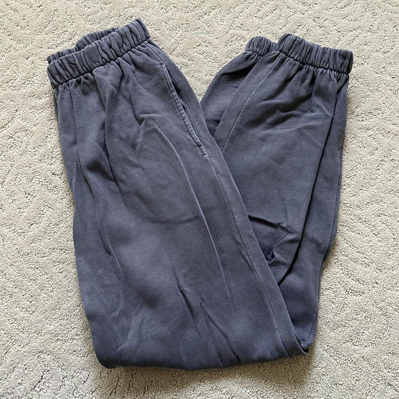 brandy melville grey anastasia sweatpants Depop