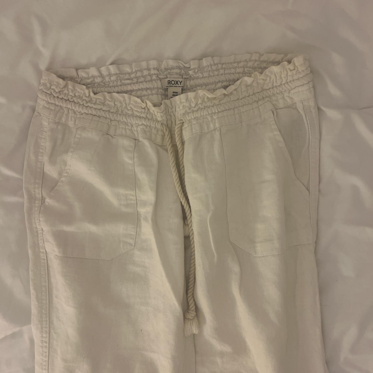 Women's White Trousers | Depop