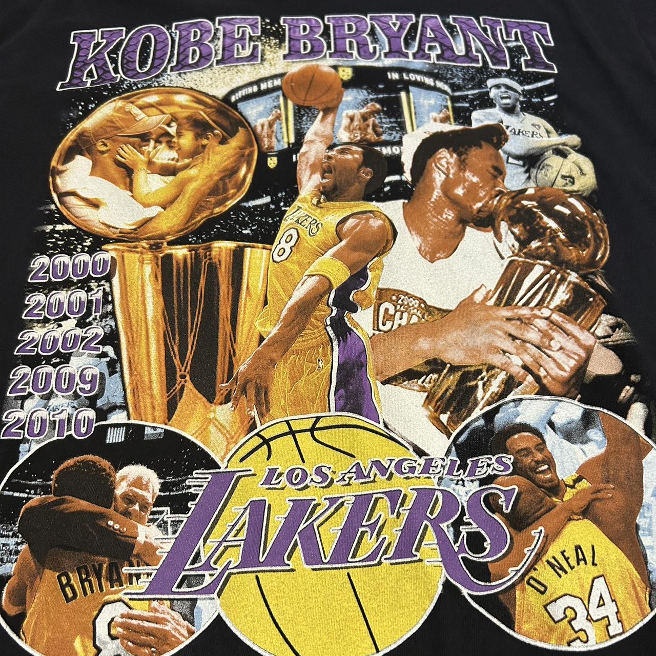 Vintage NBA Lakers sweatshirt, rare Black Mamba - Depop