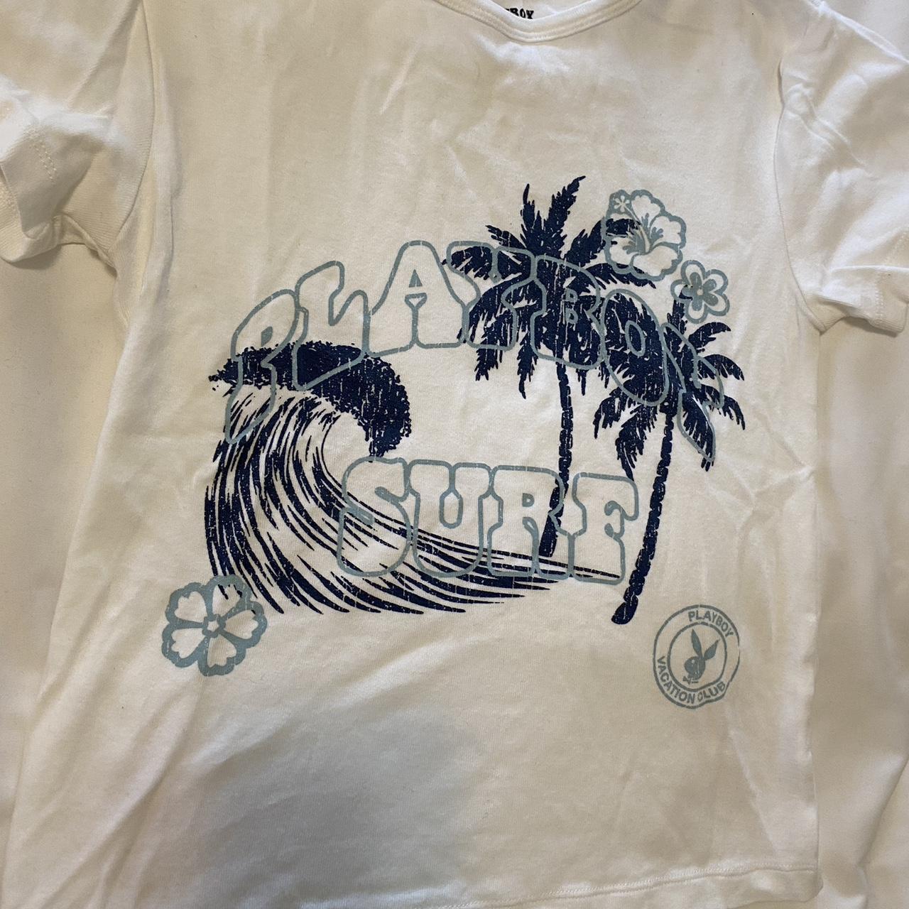 PLAYBOY BY PACSUN SURF BEACH TEE SIZE XS NEVER WORN - Depop