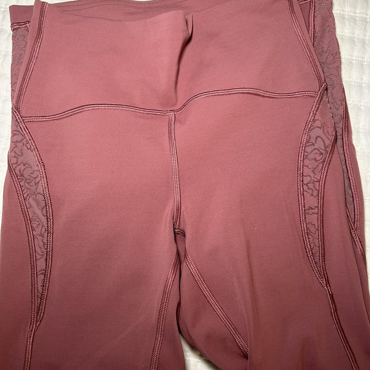 Pink Lululemon Align leggings crop (21 inseam) - - Depop