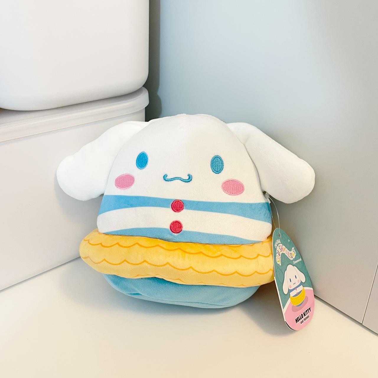 Cute Cinnamoroll Tupperware/Bento Box by Sanrio from - Depop