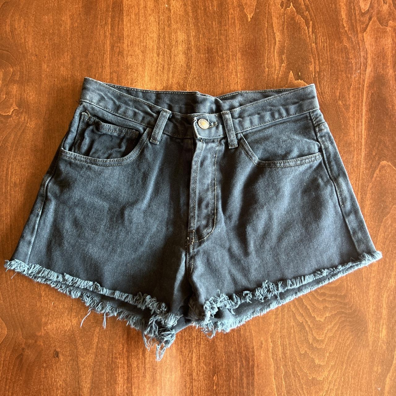 Brandy Melville - Denim Cut Off Shorts - Denim Blue
